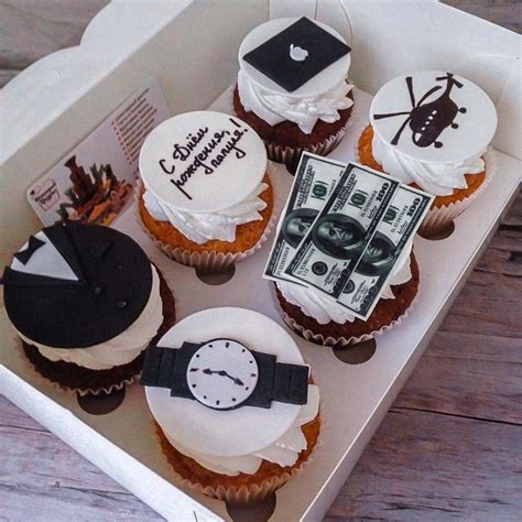 Капкейки с любым дизайном | Капкейки, Сладкие пироги, Украшение торта