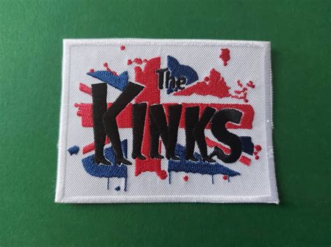 The Kinks Patch Sewiron On Embroidered Badge Etsy Canada