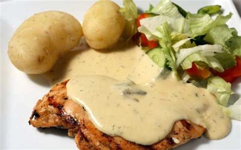 Escalopes De Poulet La Moutarde Plat Et Recette