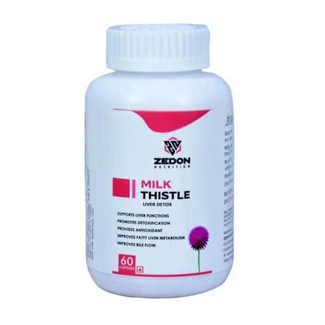 Zedon Nutrition Milk Thistle Liver Detox Tablets At Rs 650 Bottle