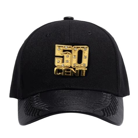 50 Cent Baseball Hat Cotton Cap Snapback Hats Wholesale Hip Hop Man