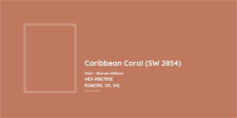 Caribbean Coral (SW 2854) Complementary or Opposite Color Name and Code ...