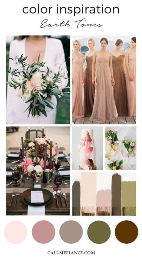 Earth Color Schemes Google Search Earth Tone Wedding Wedding Color