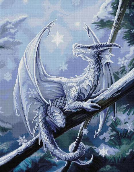 Snow Dragon – Diamond Art Club