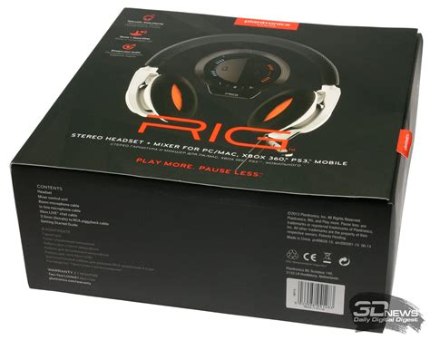 Обзор гарнитуры Plantronics RIG — играй звоня, звони играя / Звук и ...