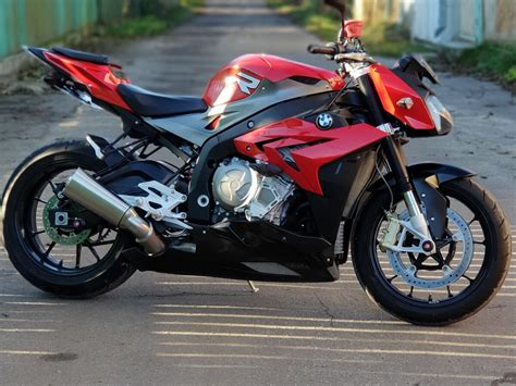 Купить б у BMW S 1000 R инжектор 6 передач в Старой Купавне красный naked bike 2014 года на