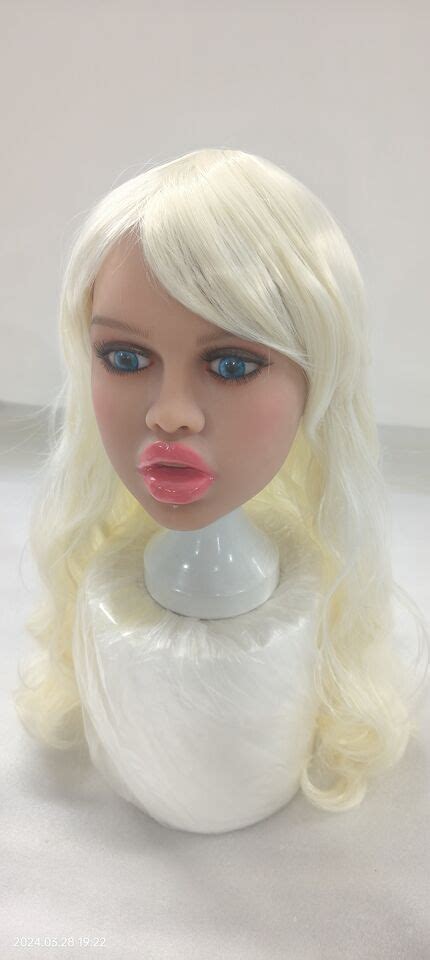 Realistic Full Silicone Sex Doll Head Implanted Hairs Love Toy Heads Masturbator Ebay