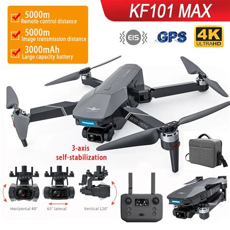 Kf Max K C Mera Profissional Drone Cardan De Eixos Gps G