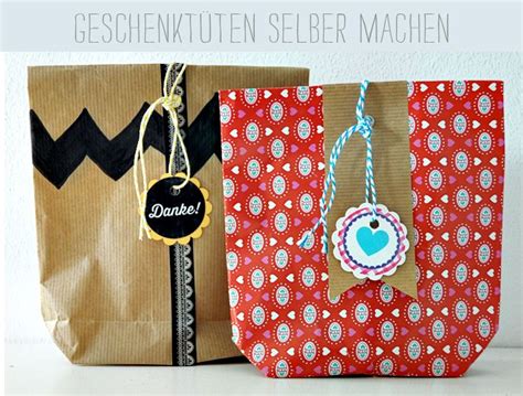 DIY Archives Jolijou Geschenktüte basteln Geschenke verpacken