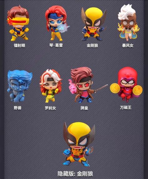Preorder Confirmed Design Hot Toys Cosbi Marvel X Men Wolverine Beast Cyclops Magneto