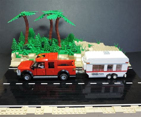 Lego Truck and Trailer