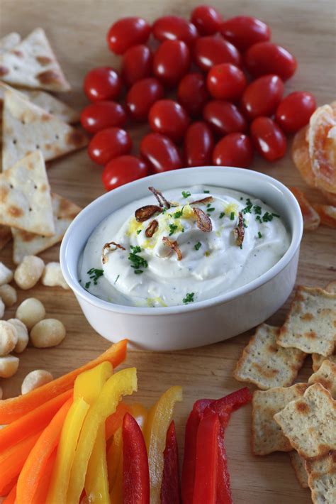 Lemon Chive Goat Cheese Dip Recipe Catch My Party