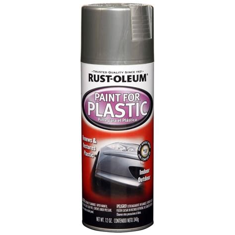 Rust-Oleum Automotive 12 oz. Universal Silver Paint for Plastic Spray ...