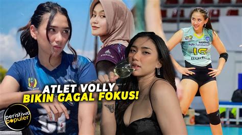 Cantiknya Sangat Alami Inilah Atlet Cewek Volly Indonesia Yang