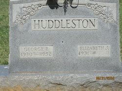 Elizabeth J Baldwin Huddleston 1931 inconnu Mémorial Find a Grave