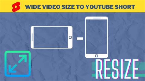 How To Resize A Wide Video To Portrait Size For Youtube Short Video