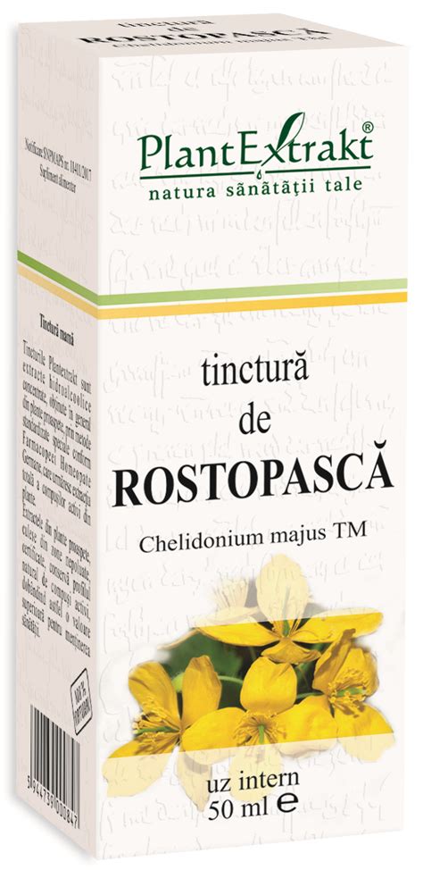 Rostopasca Chelidonium Majus Tinctura 50ml Tara Medical