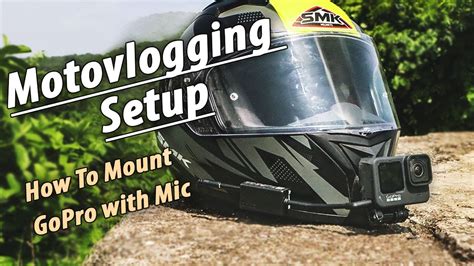 How To Mount Gopro On Helmet With Mic In 2021 YouTube