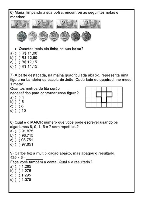 Alfabetizar AMOR ATIVIDADES DE MATEMÁTICA 5º ANO Hot Sex Picture