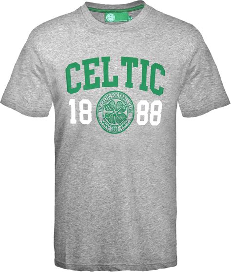 Celtic Fc Herren T Shirt Mit Grafik Print Offizielles Merchandise