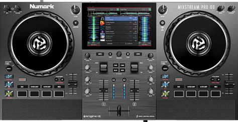 Numark Mixstream Pro Go Battery Powered Dj Controller Zzounds