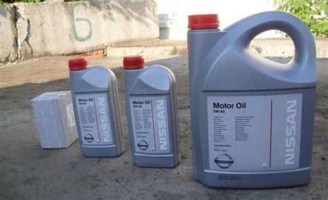 NISSAN MOTOR OIL 5W40: описание, характеристики, сертификация