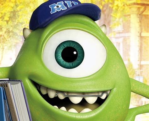 Disney Parks Pixar Monsters University Mike Wazowski Adult Baseball Cap New Ebay