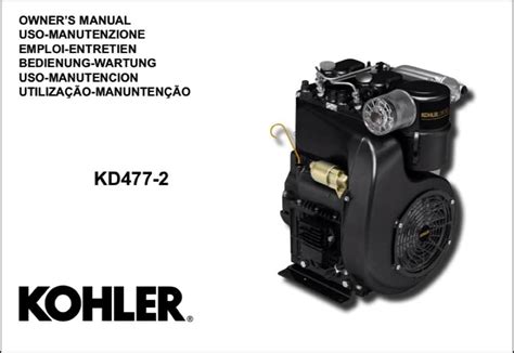 Manuals for Kohler Diesel Engines - MARINE DIESEL BASICS