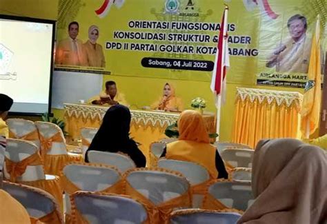 Golkar Kota Sabang Siap Tambah Kursi Di Dprk Pada Pileg Mendatang