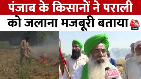 Stubble Burning In Punjab Patiala