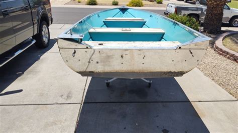 Gregor Welded 14 Aluminum Fishing Boat For Sale In Glendale Az Offerup