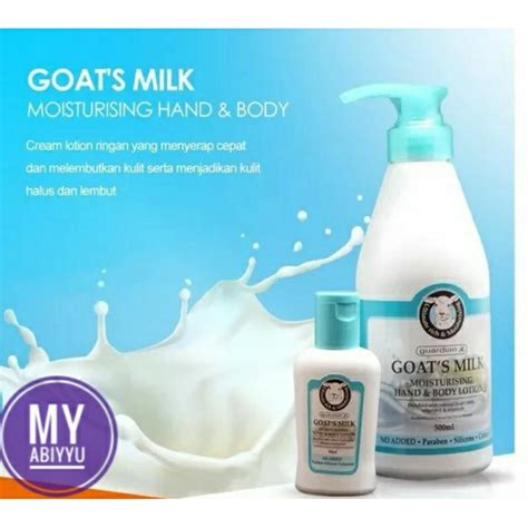 Jual Guardian Moisturizing Lotion Goat S Milk 500ml Shopee Indonesia