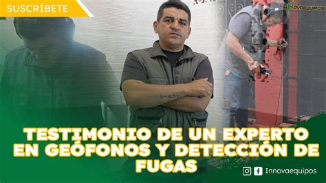 Descubre la verdad Testimonio de un experto en Geófonos y Detección