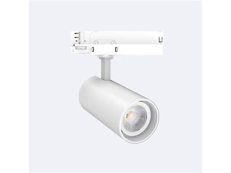 Ledkia Spot Led Fasano W Pour Rail Triphas No Flicker Dimmable Dali