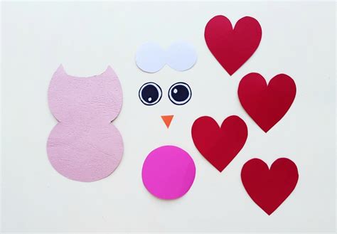 Adorable Valentines Day Owl Craft For Kids Mom Does Reviews