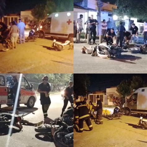 Siete Lesionados En Dos Choques De Motocicletas TNGoya Tus