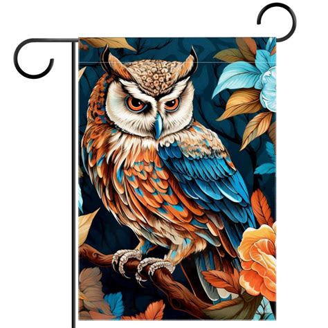 Nighthawk Pattern Garden Banners Outdoor Flags For All Seasons