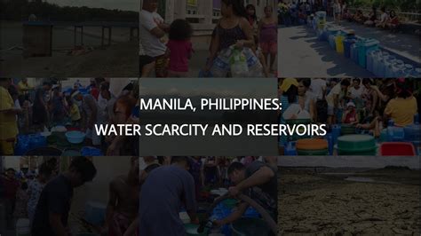 Manila Philippines Water Scarcity And Reservoirs Youtube