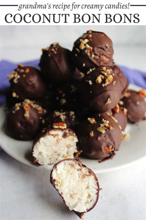 Grandma's Bon Bons with Coconut - Cooking With Carlee