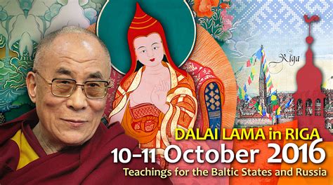 Dalai Lama in Riga 2016. Teachings for the Baltic States and Russia. Buddhist spiritual path