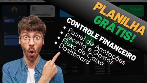 Planilha Excel Controle Financeiro MEI e Pequenos Negócios Simples