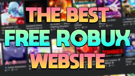 The Best Real Free Robux Website Roblox How To Get Free Robux