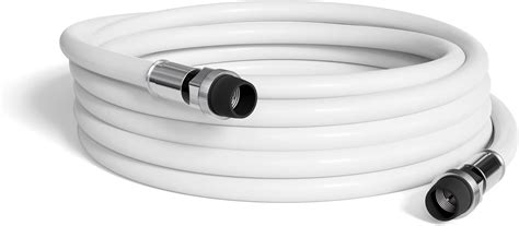 The Cimple Co Feet White Rg Coaxial Cable With Rubber Booted