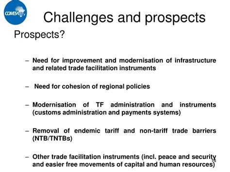 Ppt Regional Integration Schemes In Africa Some Lessons From Comesa