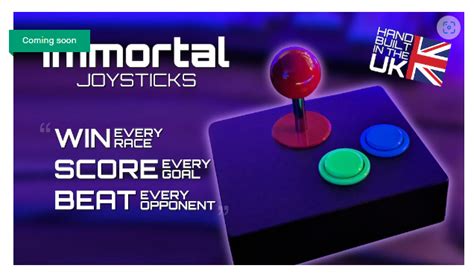 Immortal Joysticks High Quality Retro Arcade Joysticks Coming To