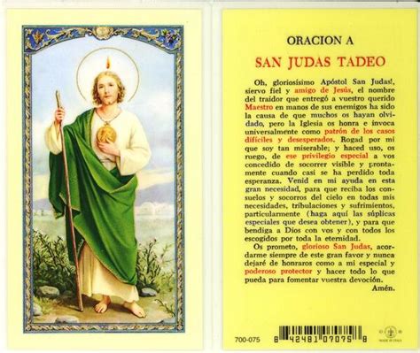 Oracion Para El Trabajo De San Judas Tadeo Hot Sex Picture