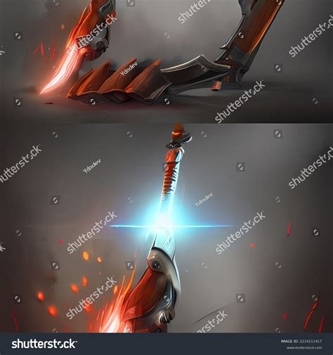 Epic Fantasy Concept Art Design Stock Illustration 2214111417 ...