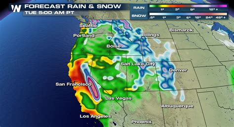 Significant System Forecast For The West - WeatherNation