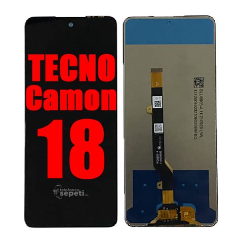 Tecno Camon Ekran Dokunmatik Siyah Tas Z Orijinal Ts W