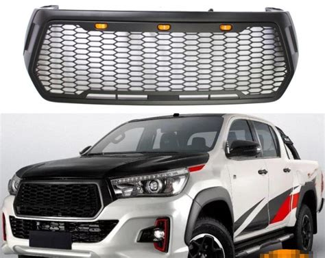 TRD Front Custom Made Car Grills ABS Matt Black 4X4 Front Grill